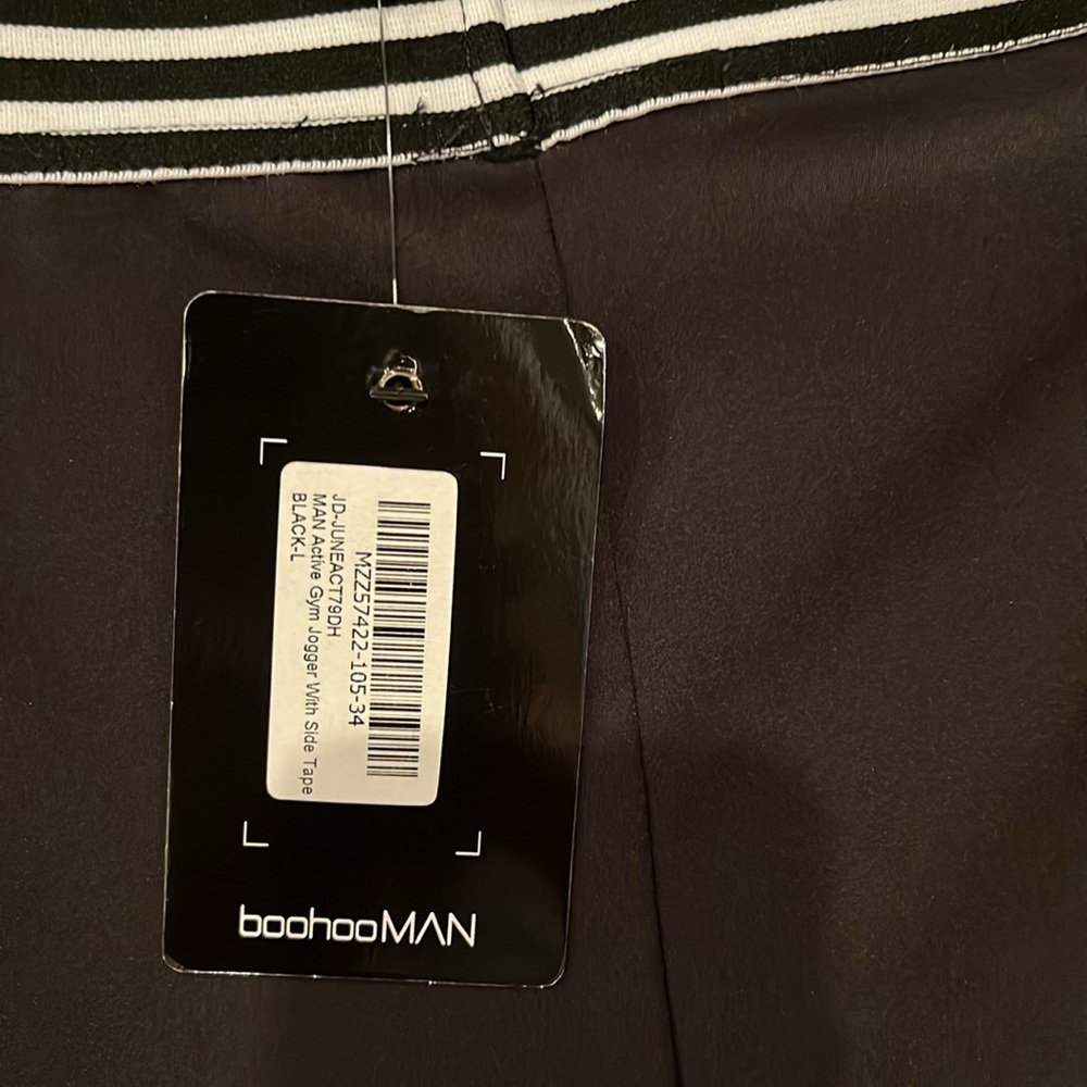 NWT Boohoo Man Active Gym Jogger Pants - Picture 4 of 8